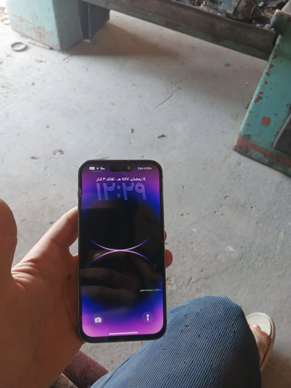 سلام عليكم شباب شلونكم ايفون 14 برو ماكس جهاز نضيف كلشي شغال فيس تايم ماعرف شنو شرق اوسط دبل خط مبدل بي شاشة وكالة شرط مكاني نجف حيدرية السعر 575 وبي مجال قليل بطارية 84 بلادية ممبدلة


**إذا كنت صاحب هذا الإعلان وتريد حذفه لأي سبب، رجاءا أرسل رسالة إلى الدعم الفني**