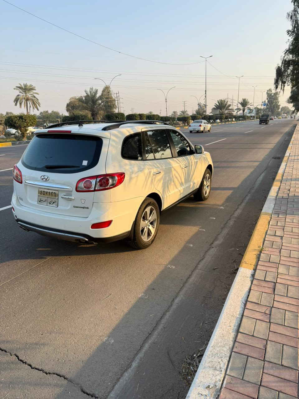 للبيع ‭0770 685 4797‬ السعر143
سنتافي موديل 12 فول مواصفات 1/1رقم أربيل محرك 2400دوش بيها صبغ جاملغ امامي فقط السيارة جديدة جدا وجاهزه من كير ومحرك حداديه تخم تاير جديد تبريد تدفئه السعر 143 مكان السياره كربلاء المقدسة
