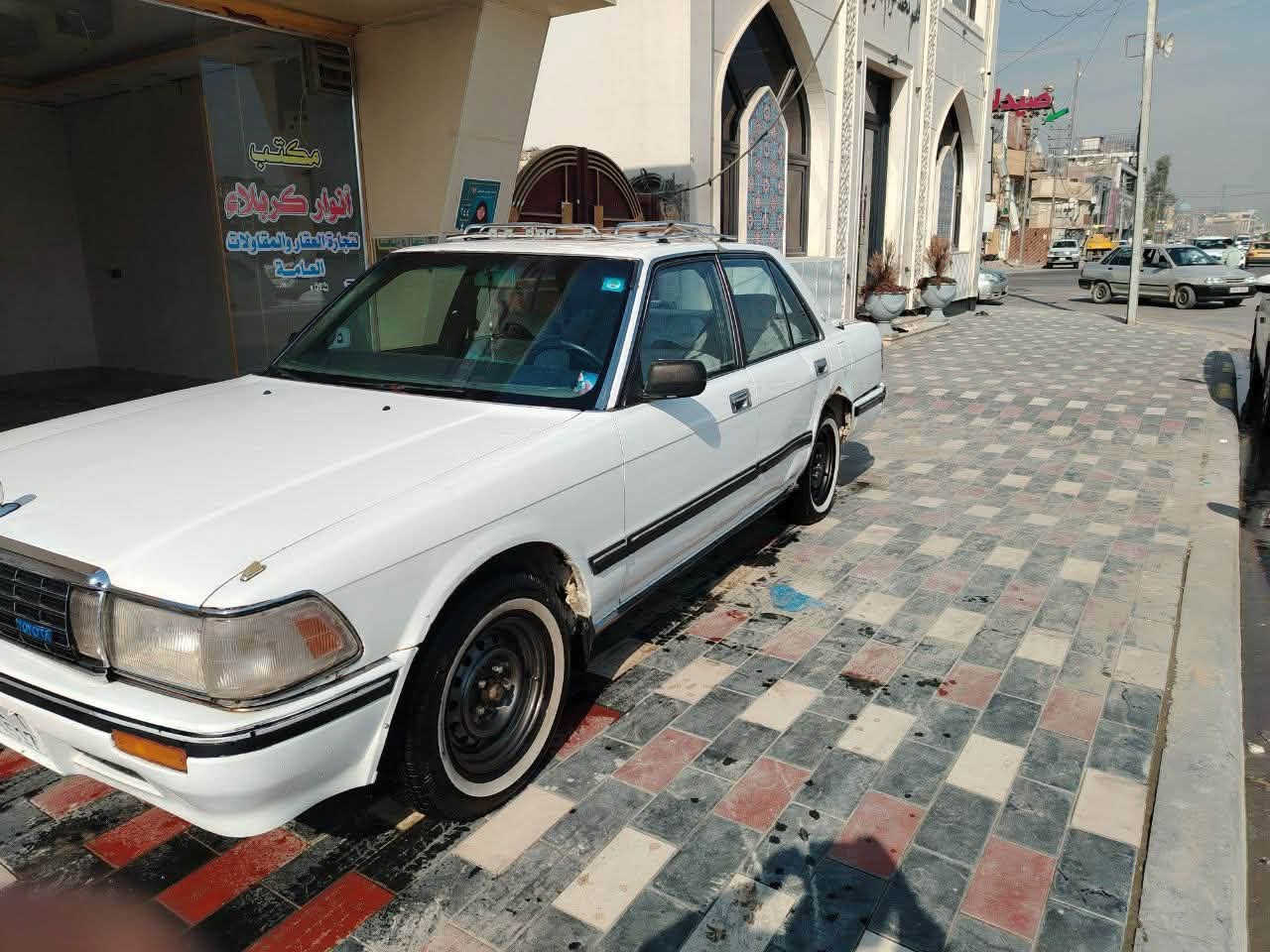 سلام عليكم سوبر سيدان للبيع مديل 88 رقم بغداد بسمي محرك بطه 2500 ديلكو كهربائيات شغاله تبريد شغال حداديه كامله مكاني كربلا المقدسه سنويه وهزه جديده السعر  $45
 وبي مجال  للاستفسار ***********
