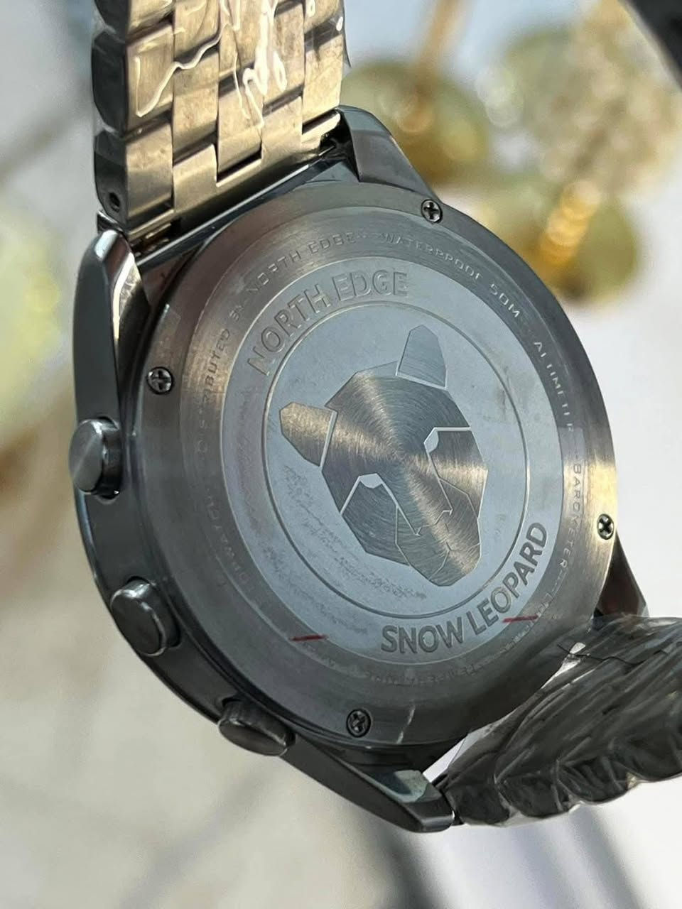 ساعة براند 💵NORTH EDGE SNOW LEOPARD💵
جديد اصلي 

المواصفات 
بوصلة رقمية
درجة حرارة 
ارتفاعات 
ضغط جوي 
دبل تايم 
خاصية السكون 
لايت داخلي 
ارقام واميال لامينوس 
منبهات 

قطر 47م
دايفر 100م

يبدي مزاد من 50 ينتهي ب 8بليل


**إذا كنت صاحب هذا الإعلان وتريد حذفه لأي سبب، رجاءا أرسل رسالة إلى الدعم الفني**