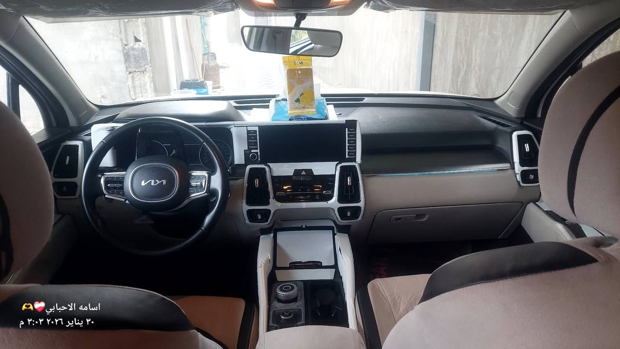 السلام عليكم .سورنتو للبيع موديل2023
ماشيه 56كم
محرك v6 5.3
بدون صبغ
7مقاعد
.

الكاميرا الخلفية

صندوق كهربائي

التحكم على المنحدرات

كاميرا 360

مستشعر وقوف

تدفئة المقاعد

تبريد المقاعد

مسند الذراع

بصمة

مثبت السرعة

مرايا جانبية كهربائية

نوافذ كهربائية

حساس المطر

شاشة

مراقبة النقطة العمياء

نظام المفتاح الذكي

التحكم التلقائي في درجة الحرارة

مقاعد كهربائية

6 وسادة هوائية

مصابيح زينون الأمامية

المصابيح الأمامية ليد

مانع الانزلاق

عرض المعلومات على الزجاج الامامي

إنارة محيطية

أبل كاربلاي

الدفع الرباعي

القيمة المطلقة

مقاعد الصف الثالث

رادار

شاحن لاسلكي

ستائر خلفية

کشافات ضباب

ذاكرة المقعد

فرامل الوقوف الإلكتروني

وضع القيادة

تحذير مغادرة المسار

نظام بوز الصوتي

منقي هواء

نظام مانع السرقة

التحكم الإلكتروني في الثبات

نظام التوجيه الكهربائي

حساسات ضغط الإطارات

قفل الأمان للأطفال

للاستفسار. الرقم.***********
