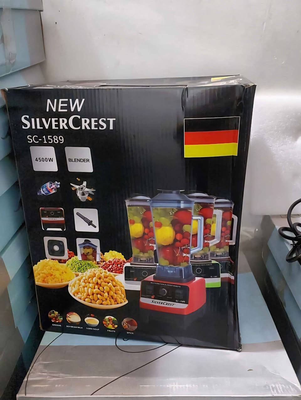 قطعة18قطعتين35خلاط15سرعة/حجم كبير2/5لتر4500wملف نحاس دشالي شفرات ستيل دولكةضدالكسر+مروحةتبريد توصيل5 بغداد, العراق


**إذا كنت صاحب هذا الإعلان وتريد حذفه لأي سبب، رجاءا أرسل رسالة إلى الدعم الفني**