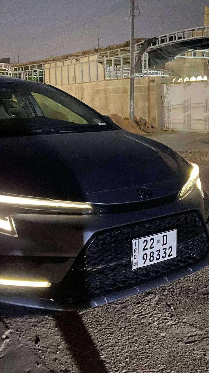 كورلا وارد  امريكي 2023 
رقم اربيل الدولي تحويل مباشر فقط ب اسمي شخصياً
صدر امامي خلفي جديد
تبريد ثلج رادارات والحجر كله بلادي 
بجم كبس شركه 
حادث بسيط خلفي طخه موضحه ب منشور صور مرفقه بدون تبديل 
فقط دعاميه خلفيه باب راجعه ع بارد وشخطين موضحات ب صور ومكحلات وصبغ مكان رقم فقط بدون حوض ولا دواخل سليمه 100‎%‎
فئه SE فوول 
محرك 2000
ماشيه 33 Mi

فتحه سقف سلايد طكتين
بصمه تشغيل وبصمه صندوق 
لد امامي اشاير مرري
4 ويل كب بلادي حجم 18
شاشه كامرا خلفيه تحكم ستيرن جهتين 
3 انضمه قياده 
تحديد مسار 
رادرات امامي خلفي 
اوتو هولد هاند بريك بصمه
قياده سبورت s
مكاني بغداد العامريه
السعر 160 وبيه مجال بسيط
***********
