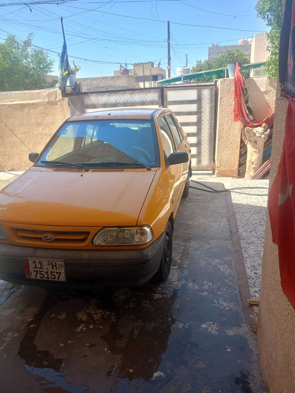 السلام عليكم سايبه 2018مكفولهً كفاله عامه من صبغ وتبديل سياره خير من الله صدر خلفي امامي جديد تخم تاير جديد مكينه خير من الله كير جديد كهربيات وضع شركه سياره ما متعبيه ناعمه وحلوه بدون قطره خياس رقم بغداد انكليزي تحويل مباشرر سنويه ٣٠مصفره سياره نضيفه حيلل  كفاله سعر على الخاص  مكاني بغداد شارع فلسطين اتصل وتدل***********

