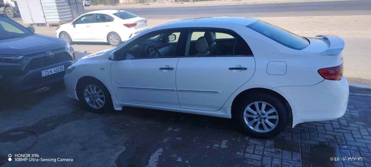 سلام عليكم كورلا ٣٠٠٩ للبيع مكفوله   فقط صبغ دعاميه سيارة نضيفة  داخل وخارج مغلفه كشنات جلد  داخل صاج  رقم بغداد جديد بسمي بغداد كير محرك تبريد تدفئة  كله جاهز سعرى١٢٠$ بيه مجال رقم هاتف. ***********
