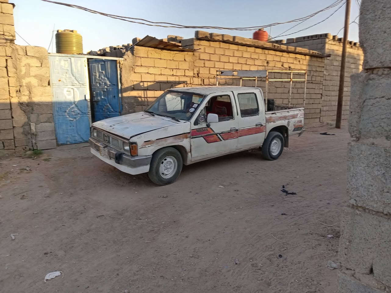 عمي والله بلاش سياره نيسان ٨٩ مكينه وكير شرط حداد٧٠بلميه كبل لشارع مال مخضر ثلج كلشي ترهم وب١٩ ***********واتساب رقم ذي قار راعيه يريد مداور
