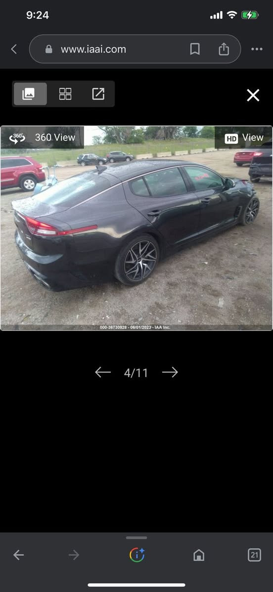 ⭕️سلام عليكم
⭕️ستنكر 2022 gtline 
⭕️محرك 2500ل
فول مواصفات للاخير كلش
- ماشيه حاليا 78  الف كيلو 
-حادثها موضح بالصور جاملغ وبنيد جاملغ صبغ وبنيد مبدل نفس اللون بدون لغد وشواصي وبدون ايرباك 
السياره رقم معوقين مثنى ب اسمي شخصيا يعني الوكاله مني
⭕️للاستفسار :***********
السياره صارلها اكثر من سنتين عندي واني مدخلها وع ايدي دهن اصلي وبانزين محسن اللللله يشهد متوازي ع بيعتها 160 نزلت من سعرها بحكم الضرف قفله يولد
ادمن ثبت المنشور ممنون منك
