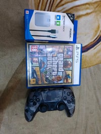 للبيع جوستك بلي 5 السعر 60 لعبة gta5 السعر 25 شاحن طوارء جوستك بلي 5 ا...