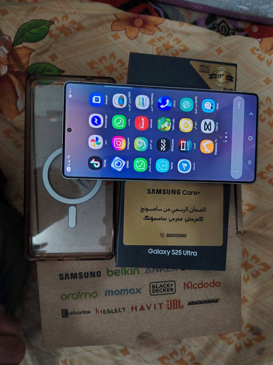 السلام عليكم جهاز ultra s25
السلام عليكم جهاز ultra s25 
نظيف مع وجود ضمان من وكاله عين الفهد
سعة التخزين (1تيرا) 
السعر 1550
مكاني بغداد الكاضمية *********** (***********
