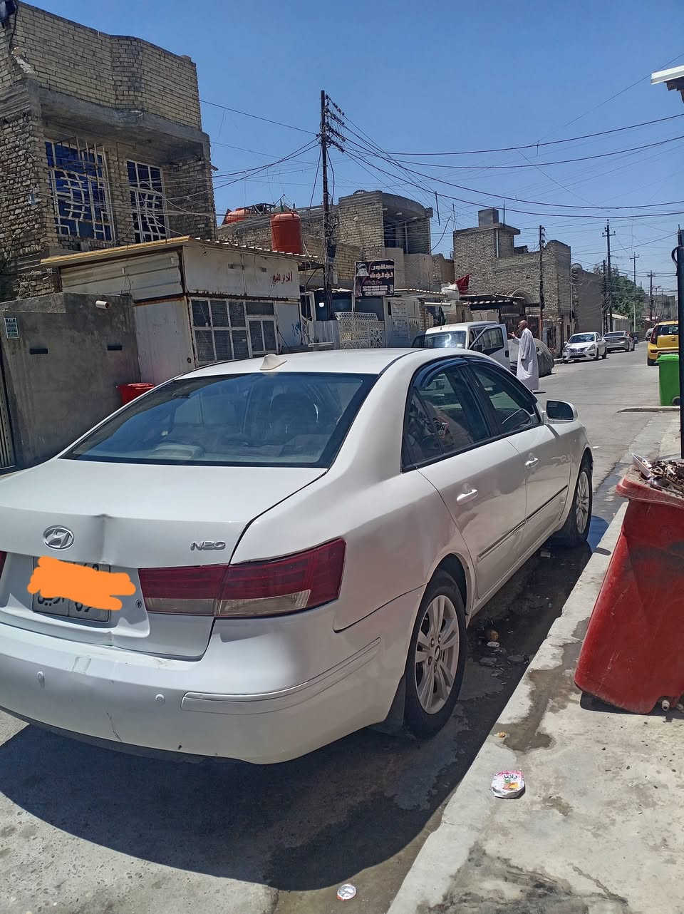أسلام عليكم سوناتة 2009سيارة حلوة ونضيفة كير محرك تبريد صدر اماَمي خير من الله مكينة 2400كير 5نمر حادثهة جاملغ خلفي ومصبوغة حزام للجمالية رقم اربيل سنوية نافذة بسم عربي تريد وكالة او تريد تحويل سعر 85او مراوس بسيارة حديثة مكان بغداد البلديات رقم الهاتف ***********

