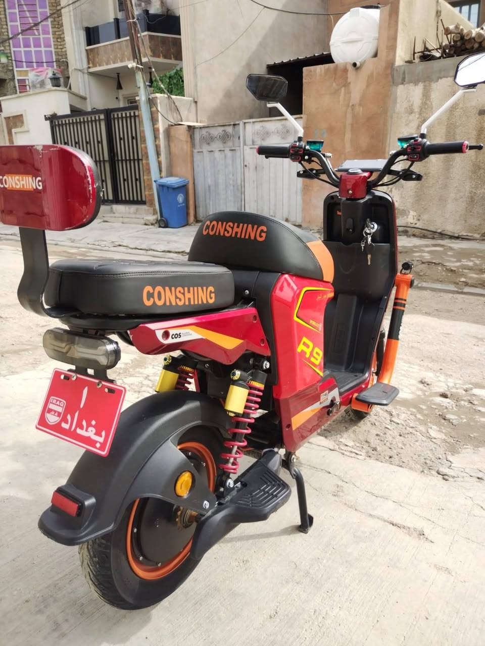 دراجه شحن R9
كامله كل نقص مابيه شاحنه اصليه 
5بطاريات كبلر 
بصمه وسويج 
درجه مزوده مستخدمه قليل 
375
بغداد الامين 
***********
