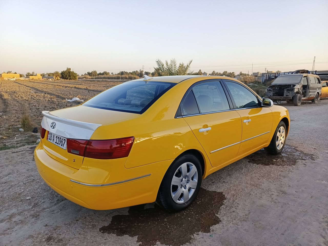 السلام عليكم
للبيع فقط 

سوناتا 2009 صفره 

رقم بابل نكليزي 

وارد أمريكي حادث جملغ وباب 

محرك 2400

السياره جديده وجاهزه من حداديه كهربائيات مكينه تخم تاير كلها جديده صبغه جديده تبريد السياره جديده وجاهزه للخير 

منظومه غاز بانزين 

مكان الديوانية عفك 

اتصال علا الرقم فقط 

‏‪***********‬‏
