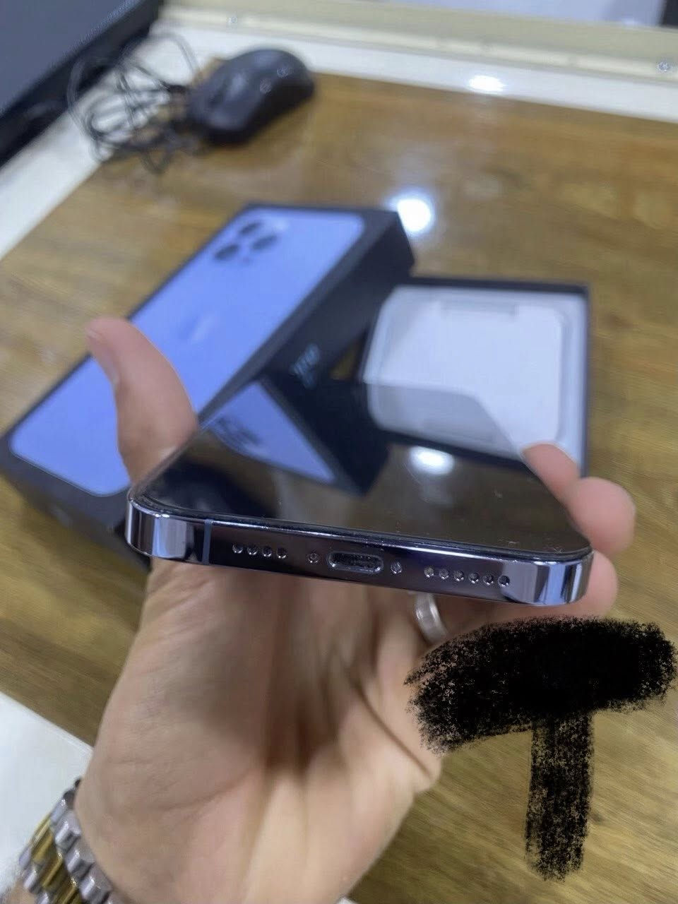 ايفون 13 برو ماكس للبيع
• الجهاز نموذج M امريكي 
• بطاريه 80
• الذاكره 512
الجهاز مبدل شاشه اصليه من الشركه واذا مو من الشركه رجعه تريد تفحص افحص
النضافه والون مثل مموضح بل صور ٪. 100
الجهاز ويا كارتونته والكييل مالته الاصلي مكاني بغداد بياع


**إذا كنت صاحب هذا الإعلان وتريد حذفه لأي سبب، رجاءا أرسل رسالة إلى الدعم الفني**