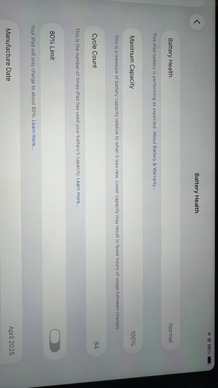 للبيع 
Ipad air 6 M2 13 inch 
نظيف بطارية 100 
يحتاجله تبديل قاعدة شحن  نموذج N

و اذا اكو مركز عنده هاي القطعة حتى ابدلها


**إذا كنت صاحب هذا الإعلان وتريد حذفه لأي سبب، رجاءا أرسل رسالة إلى الدعم الفني**