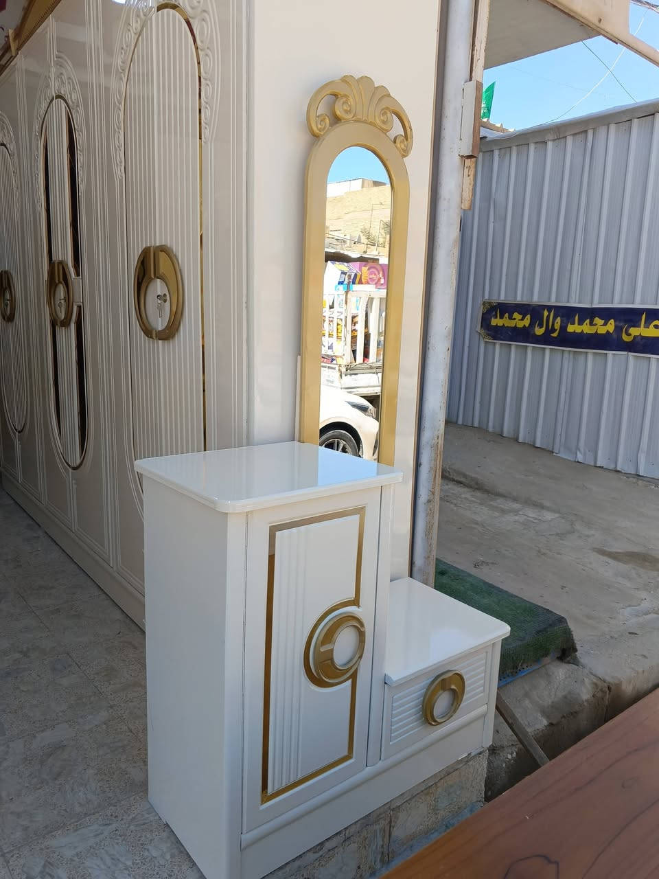 يا الله
كل ماهوه جديد تجدونه في معرض ونجارة الربح البسيط 
العنوان واسط كوت حي جهاد شارع النجاجير 
للاستفسار ***********واتساب .اتصال 
يوجد لدينا بيع ومراوس 
بلنقد ولقسد 
غرفه 6باب عالي ضمان 5سنوات 
نجاره عراقي 100/100
داخل وخارج صاج ومصبوغ الوان مرمري 
11قطعه+طابوريه هديه 
شد ونقل مجانا
