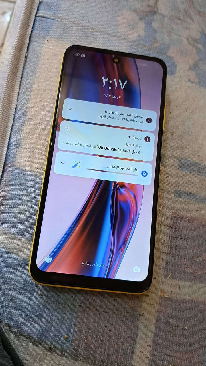 بوكو m3برو 5gذاكره 256 كامل ملحقات تليفون جديد دبل شريحه سعره 180وبيه مجال قليل رقمي ***********
