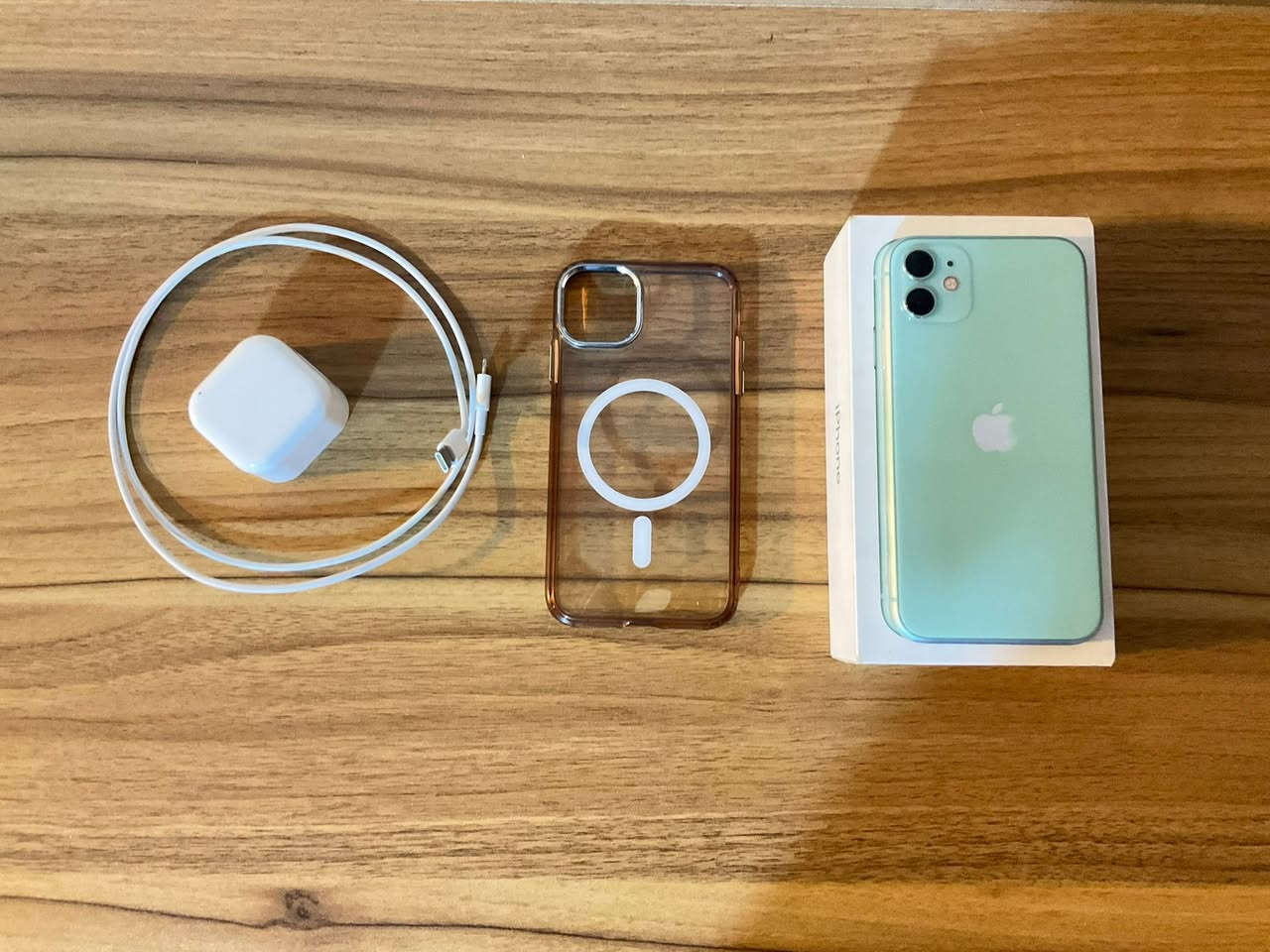 📱 للبيع iPhone 11 أخضر – 128GB
✅ شاشة أصلية مستبدلة
✅ شاحن أصلي
✅ الكرتون الأصلي موجود
✅ كفر MagSafe مرفق
🔋 صحة البطارية: 50%

💰 السعر: 175 ألف دينار

🔒 السعر قفل للشراي فقط

📩 التواصل خاص للجادين فقط.


**إذا كنت صاحب هذا الإعلان وتريد حذفه لأي سبب، رجاءا أرسل رسالة إلى الدعم الفني**