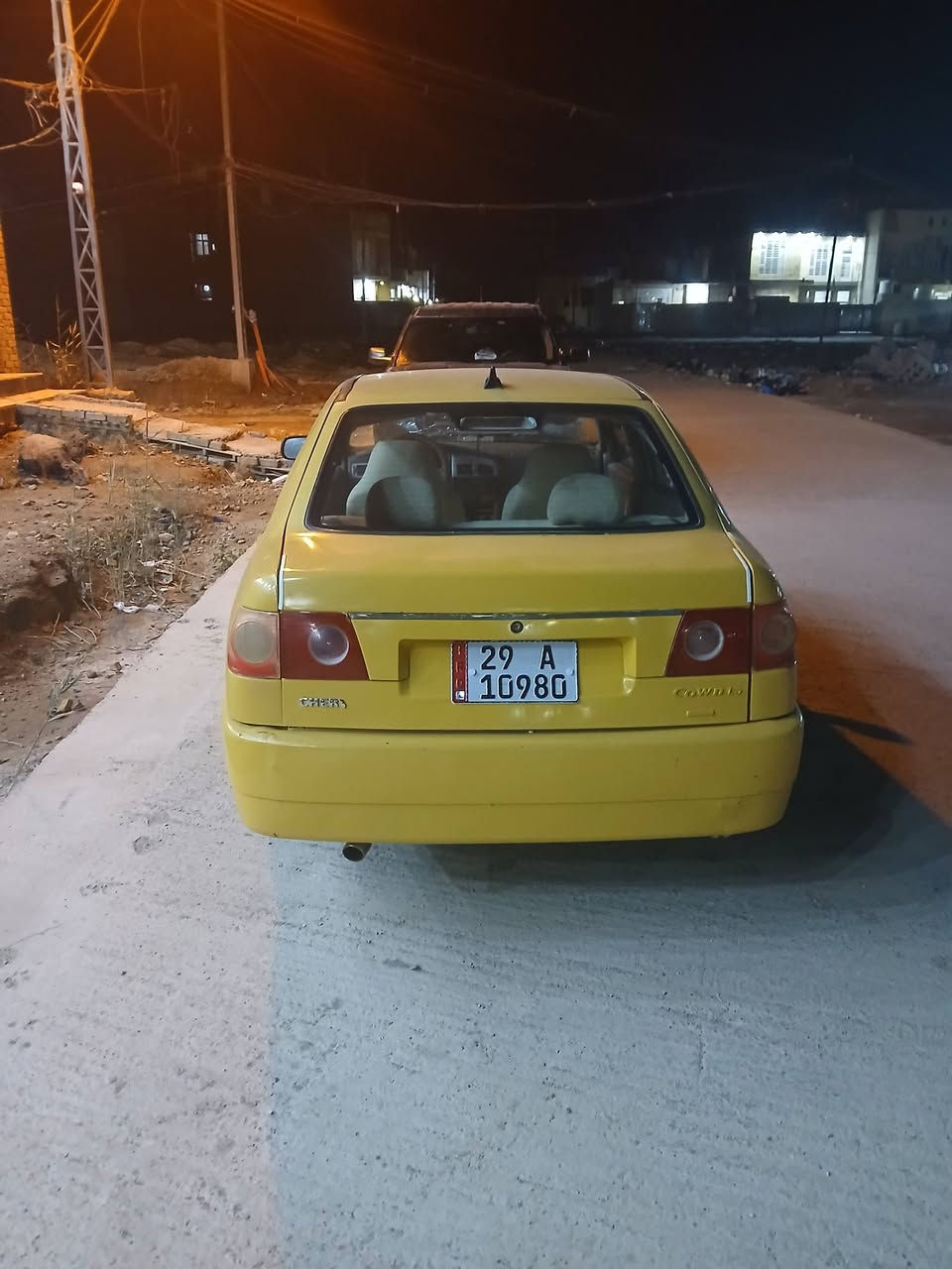 شيري 2010 مصفره هيه وغرامات رقم واسط محوره كير مكينه كورله حداديه تخم تاير  سعر 26 ‎
‎0774 832 5521
