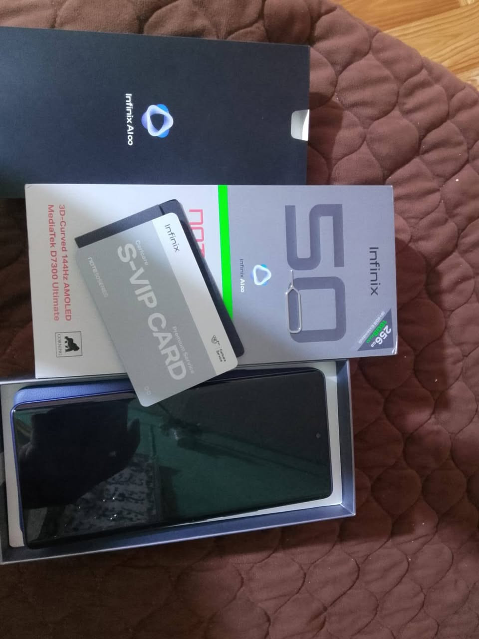 جهاز انفنكس نوت 50S5G
جهاز جديد امس اخذته  اخذته ب 350 مكفول من كلشي 
عنوان ناصريه المدينه تواصل ***********
