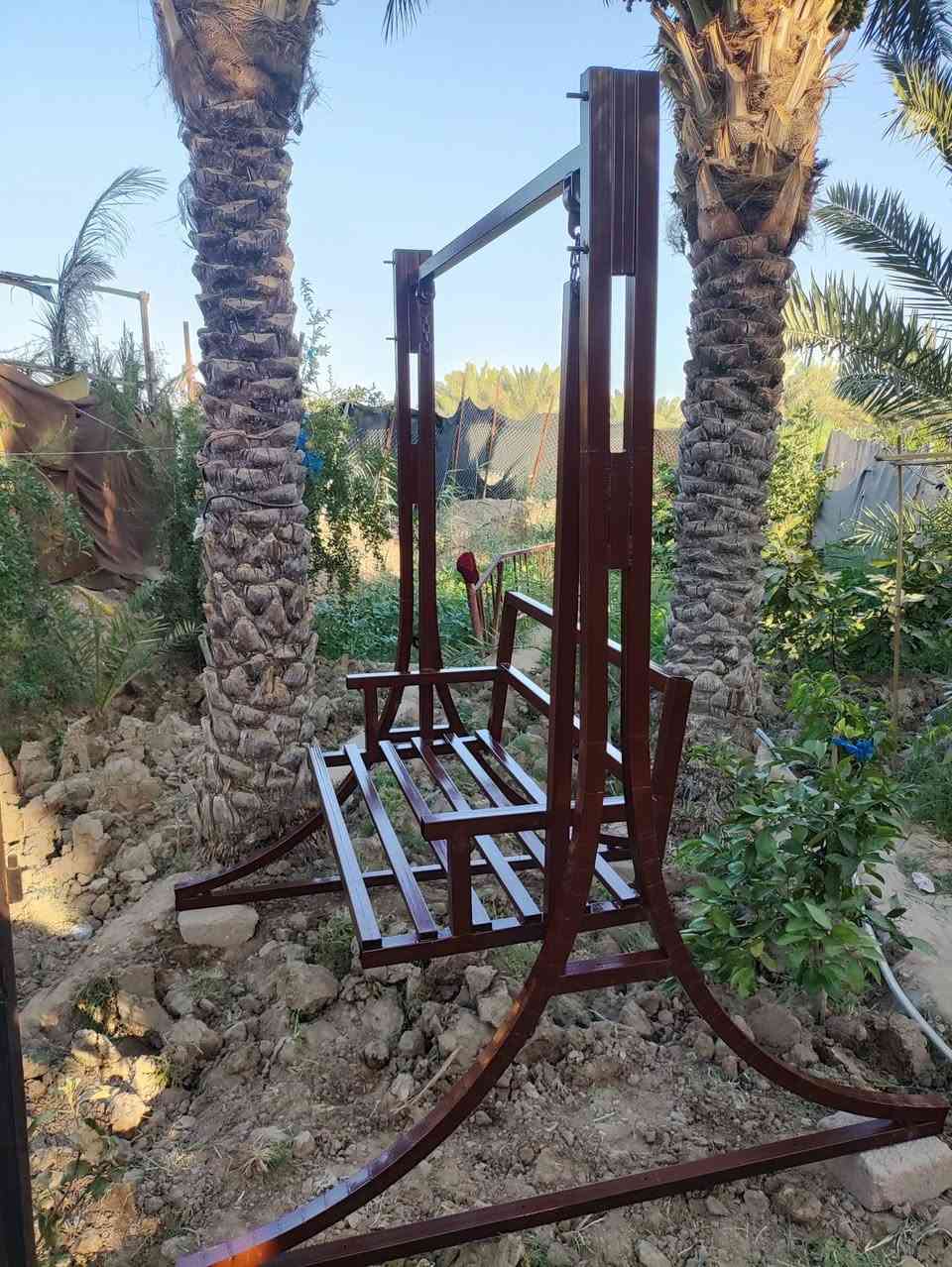 مرجوحه ارتفاع مترين عرض متر ونص المقعد عرضه متر وعشرين كعدتها رئاسيه حيل حلوه صبغ حراري الون بني


**إذا كنت صاحب هذا الإعلان وتريد حذفه لأي سبب، رجاءا أرسل رسالة إلى الدعم الفني**
