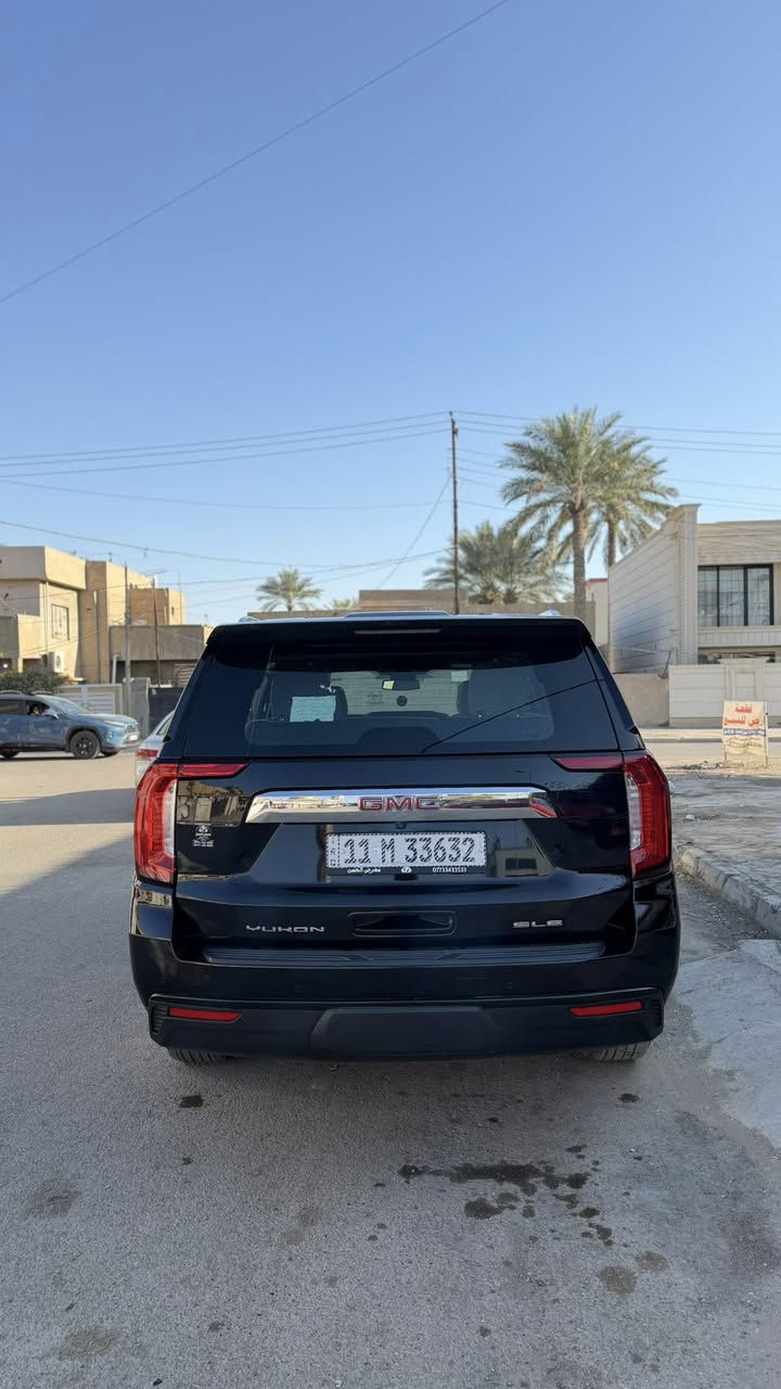 السلام عليكم
جمسي يوكن sle خليجي وكاله المنصور مكفول كفالة عامة درجة اولى خارج وداخل السيارة جديدة ماشية 38الف 
رقم بغداد دولي بسمي 
مواصفات معروفة 
محرك 5300
كشنات كهرباء +جلد
شاشة كبيرة 
وبقية الموصفات معروفة 
مكاني ديالى 
رقمي ***********
