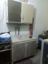 كاونتر سنك مرمر مع الملحق نظيف جدا للبيع في بغداد.الدورة سعره 120الف ل...