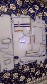 سفريات مال مؤمل مشتل 16 قطعه رصاصيه مستخدمه يومين فقط سعر 50,000 الاخه...