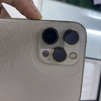 ايفون ١٢ برو ماكس • ضهر مكسور • بطارية ٨٥%