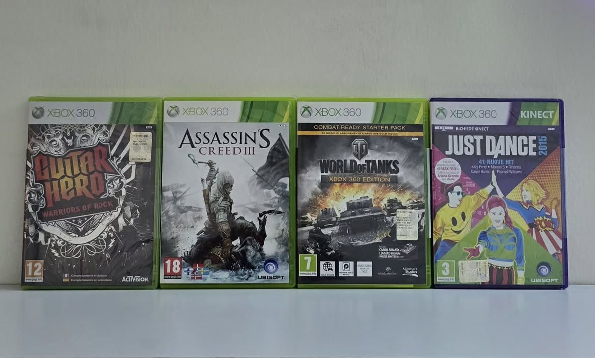 اقراص منوعة للبيع ✔️

3 اقراص XBOX ONE بسعر : 20 الف مع هدية 🎁

سعر المجموعة لاقراص XBOX 360 متكونة من 4 اقراص ( سيلد / شبه جديد ) : 25 الف مع هدية 🎁

مجموعة اقراص PS3 بسعر : 15 الف مع هدية 🎁 

مجموعة اقراص انمي بسعر : 10 الف مع هدية 🎁 

توصيل متوفر لجميع أنحاء العراق 🇮🇶 📦

#iraq #xbox #fyp


**إذا كنت صاحب هذا الإعلان وتريد حذفه لأي سبب، رجاءا أرسل رسالة إلى الدعم الفني**