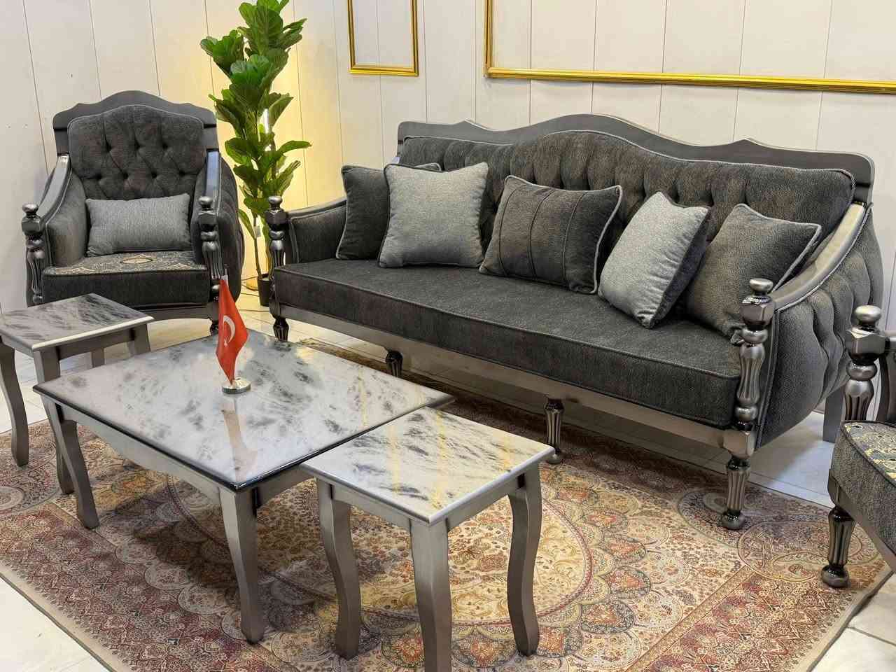 مع ديلينا خلي ترتيب صالتك علينا😍
ارقى وافخم الاطخم التركية 👌🤩مختاره بعنايه ودقه مصنوعه من اجود انواع الخشب 🪵🪵الزان الاصلي وليس المقلد😎😏 
ملاحظه ((تحت كل صوره سعره موديل))
 حفر زان يدوي فخم جداً😍 )🪑🪑
خشب تركي زان اصلي 🪵 
قماش درجة اولى ارقى انواع الاقمشه ✨✨
10مقاعد (قنفتين+4كراسي)
مع  طبله كبيره وطبلتين مربعات  ..
للحجز والاستفسار مراسلة الصفحه او الرقم 📞📞
0773 429 3400
العنوان

بغداد طريق بعقوبه الجديد بعد سيطرة الراشديه مقابيل مقابل منطقه كصيرين  او حسينيه الكصيرين ام القبب الذهبيه عالشارع العام المؤدي الى ديالى وكركوك

متواجدون كل ايام الاسبوع من ال9 صباحاً الى 6مغرب
