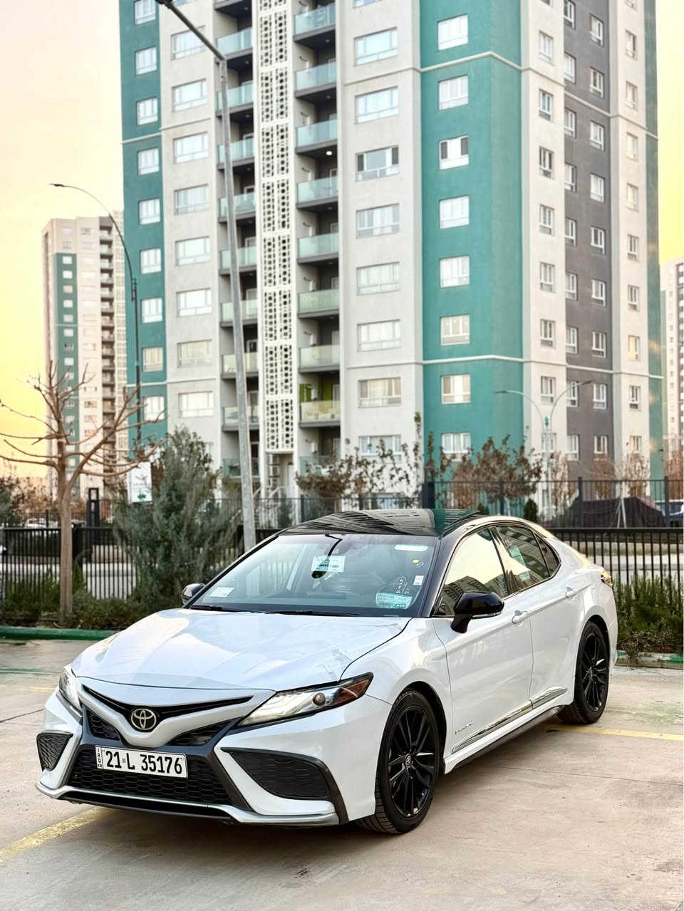 TOYOTA CAMRY XSE V4 2021
‎***********واتساب
***********؛
تەنها 70 مایل ڕۆیشتوە ؛
ڕەقم و هەزە و ساڵانی تازە تاکو 2030 
بیلاد ناو سور و سەقف ڕەشە
‎قەپات مواسەفات
‎ پانۆراما -- شەخاڵ -کوشن  جلد  - بەسمە - شەفتی سەر سوکان - بلاک ئیدشن - کوشن گەرم - بیلاد سەقف ڕەش - سندوق کارەبا- دەرگای بەسمە -- لایت عدسە -ڕادار  - -هەردوو کوشن کارابای  - شاشە گەورە - ئاوێنە ڕادار - - ویل 19 ڕەش - حساس  پێش و دوا - بریک بەسمە- دەبەڵ ساڵانسا -شحن جارجەر  وایەلێس - - لایتی زیرەک لەگەل سوکان دەسوڕێت - ٣جۆری ليخورین normal ,eko ,sporet- گێر لەسوکان-ئۆتۆماتیک-عادی- 
‎داشبوڵ لید +درگا کردنەوە لید -
سەیارەکە کارابای و بەرد ئەگزۆز و ڕادار بە شەرت 
گیر و مەکینەی بەشەرت
تەنها یەک پارجەی بۆیاخە زۆر تازە و جوان ماوەتەوە
سعری 218 مجال شوین سلیمانی السليمانية, العراق
