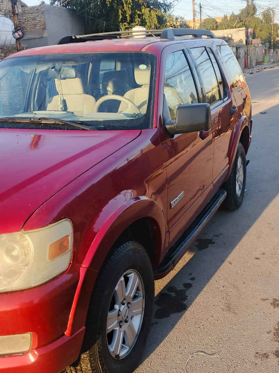 اسلام عليكم فورت اكسبلور موديل 2006 سبعه راكب فول مواصفات مكينه كير خير من الله تخم تأيرات  وصدر امامي خلفي تتفءه تبريد كهربائيات كله شغاله خير من الله سعر 80وبيه مجال  للاستفسار *********** عنوان بغداد الحسينيه
