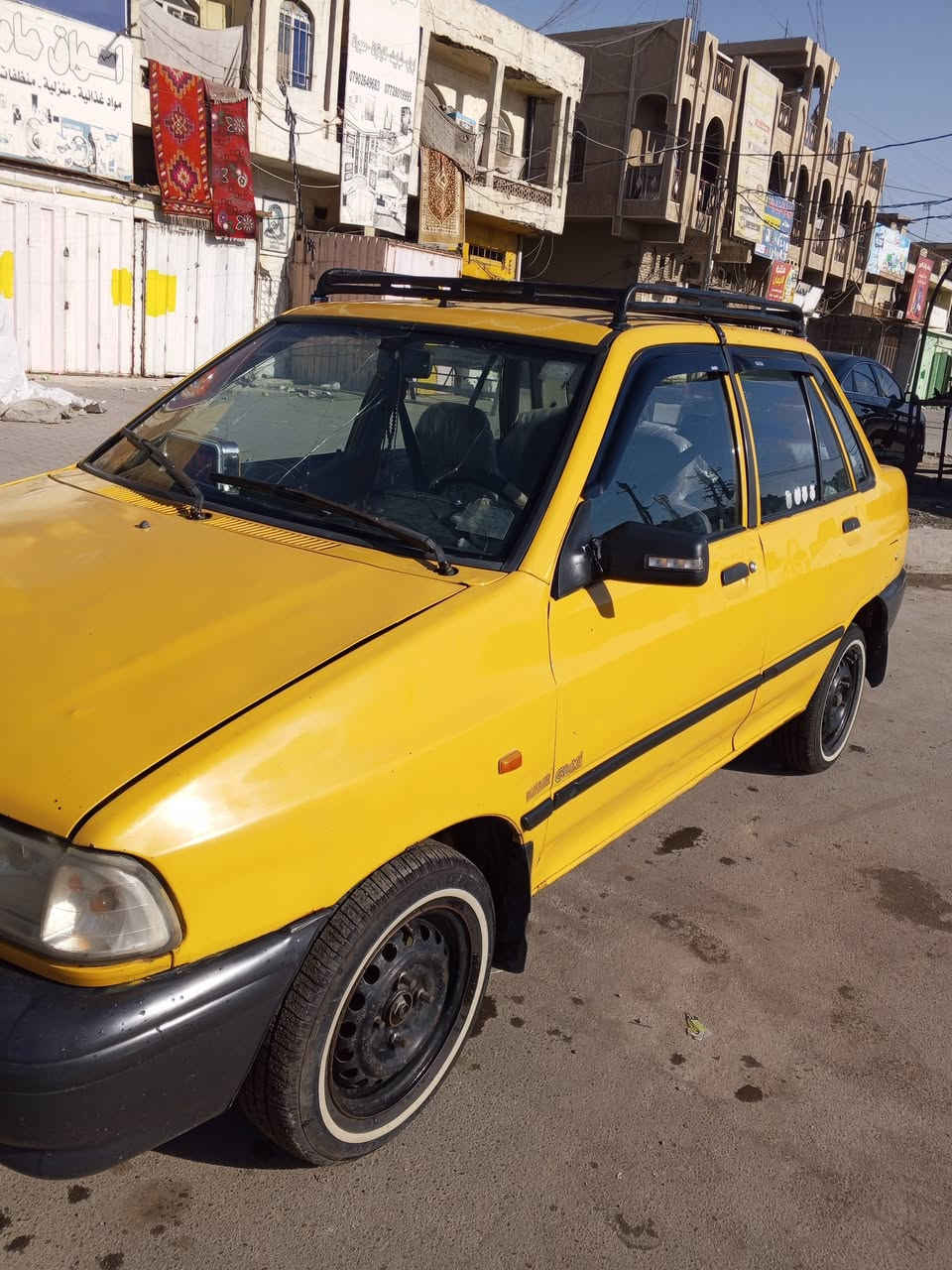 اسلام عليكم سايبه للبيع موديل 11كير ومكينه جددلا تنقيص ولا تبخير كهربائية كلهه شغله تخم تاير جديد دوشمه جديده دواخل سياره نظيفه سنويه الفين و28هيه مصفره تريد تحويل اتريد وكله سعر 16وبيهه مجال قليل عنوان بغداد وهذا رقمي ***********موجود وتساب
