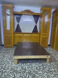 غرفه نوم • نجاره خشب • غرفه كامله