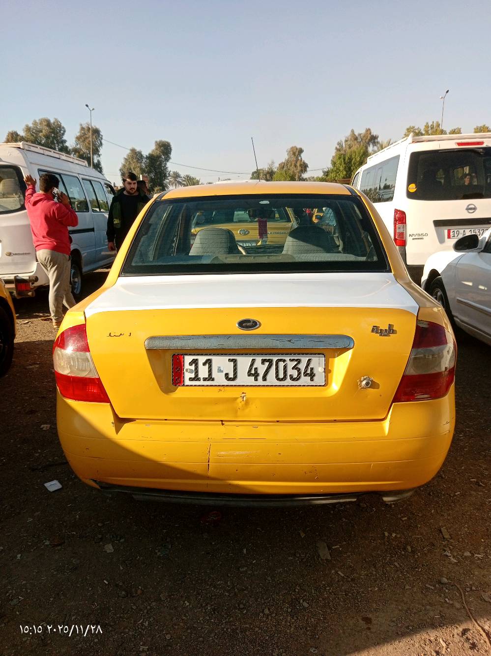 للبيع طيبة موديل 2015 سيارة حلوة وخير من الله رقم انكليزي ومصفرة من كلشي غرامات وهيئة مكاني بغداد 