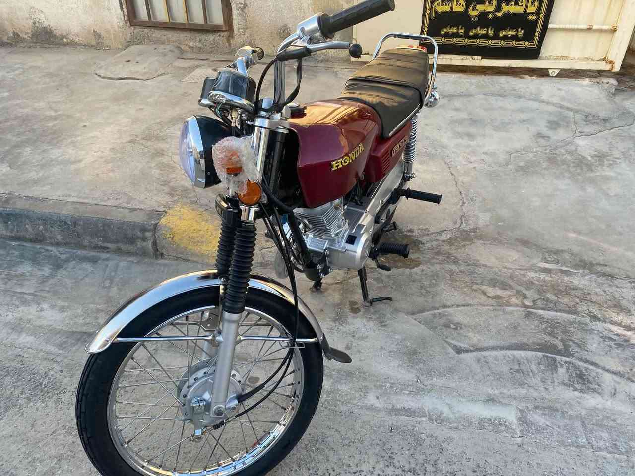 دراجة للبيع تعمير كلة 2026 محرك سيجي ام الحربة شاصي اسكنر اوراق  صارلهة شهر ونص من معمرة  السعر خاص،***********
