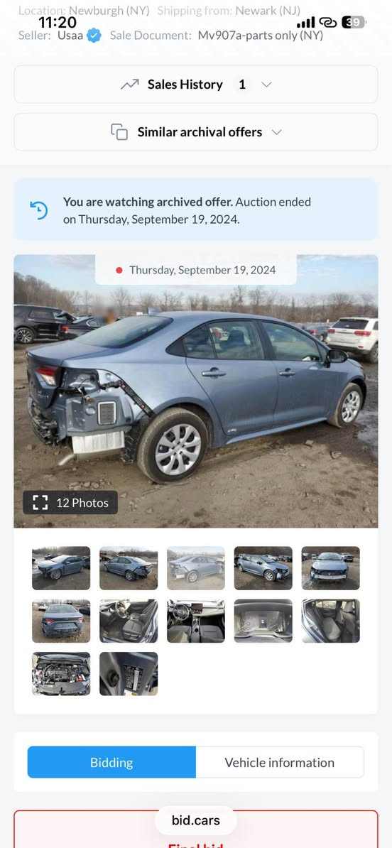 كرولا هايبرد وارد امريكي
موديل 2023
موصفات LE فول فول
فتحت سكف
بصمه
شحن لاسيكي
كشنات تدفيه
ستيرن تدفيه
لايتات اوتو
زينون
بريك بصمه 
اوتو هولد
بعد اهواي موصفات
اخون سيره صور حادث امبين بصوره واضح
فقط دعاميات شبر بلجملغ مثل بصوره
بيع سريع اخوان
رجا الشراي يطصل
*********** كركوك, العراق
