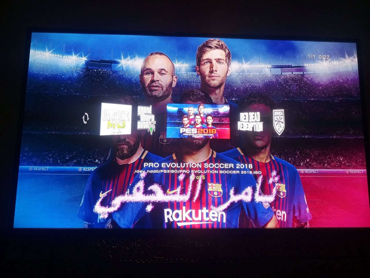 للبيع PlayStation 3 بحالة جيدة لاكن مفتوح لغرض التنضيف ومجرب، شغال 100% بدون مشاكل.

🔥 الجهاز ويا 5 ألعاب مثل مموضح بلصوره قابل للزياده 

🎮 يد تحكم عدد 2

💾 ذاكرة محفوظة للألعاب

🔌 جميع التوصيلات موجودة

ملاحظه تجي تفحصه يمي وتشغل العابه وتاخذه بلعافيه عليك 
📍 المكان: النجف الاشرف 

💸 السعر:  95 وبي مجال للشراي 

📩 للتواصل خاص أو اتصال

***********
