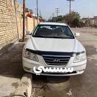 سياره سوناته 2010لون ابيض صدفي  محرك كير  تدفئه تبريد مكفول سياره كاعد...