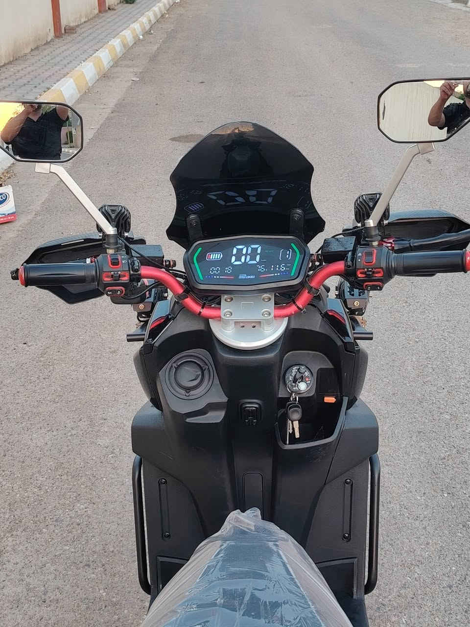 #للبيع  دراجه اباتشي6باتري مسطرة38 امبير ملف 5000 سرعه  130حقيقي استخدام شهرين   السعر  مليون او 350  العنوان الفلوجه   رقمي  ***********
