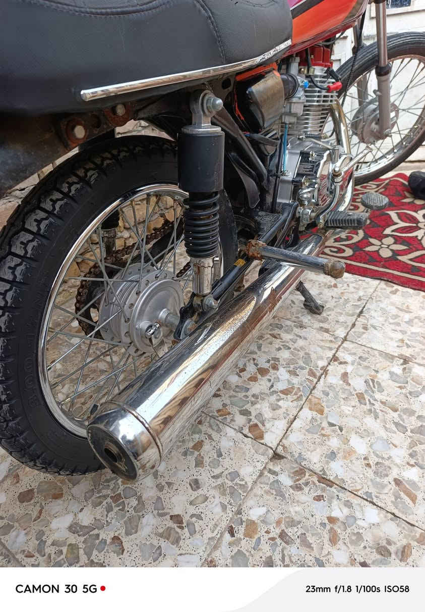 سلام عليكم دراجه تيربو كفاله مامفيلسه 
شاصي نامه اصلي غراضه كله اصلي صارله 4اشهر معمره نضيفه  
بدون اوراق بدون السعر 650
الستفسار ***********
*********** 
ميسان مركز
