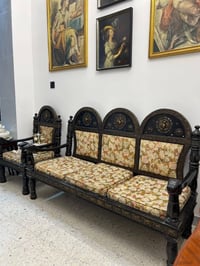 نص تخم هندي عمل يدوي قديم تنزيل نحاس و مرصع بالاحجار الكريمة  للطلب و ...