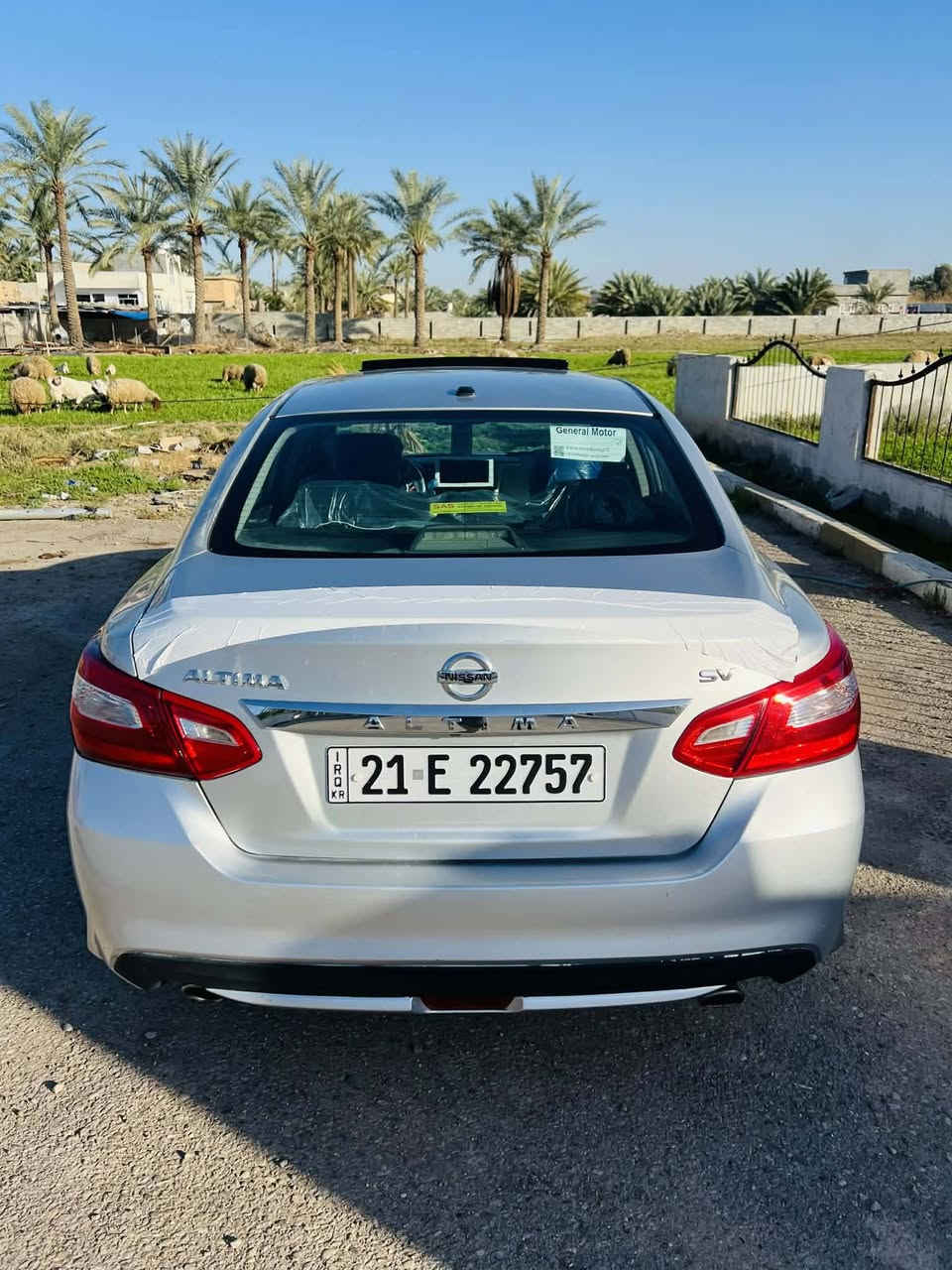 سلام عليكم نيسان التيما موديل ٢٠١٧ رقم سليمانيه بسمنا سياره جاهزه كير محرك مكفول مكان ديالى قرب تقاطع القدس سعر ١١٠ ***********
