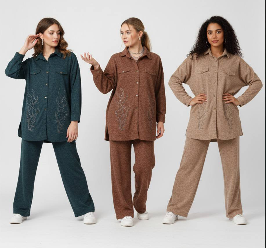 جُملة فقط | سوت نسائي شتائي
خامة جوخ ثقيل درجة أولى
ألوان كاملة ستندر – استيراد خاص وحصري
السعر: الدرزن 108 فقط 🔥

للطلــب والاستفسار:
📞 ***********
📞 ***********

📍 النجف الأشرف – حي النصر
