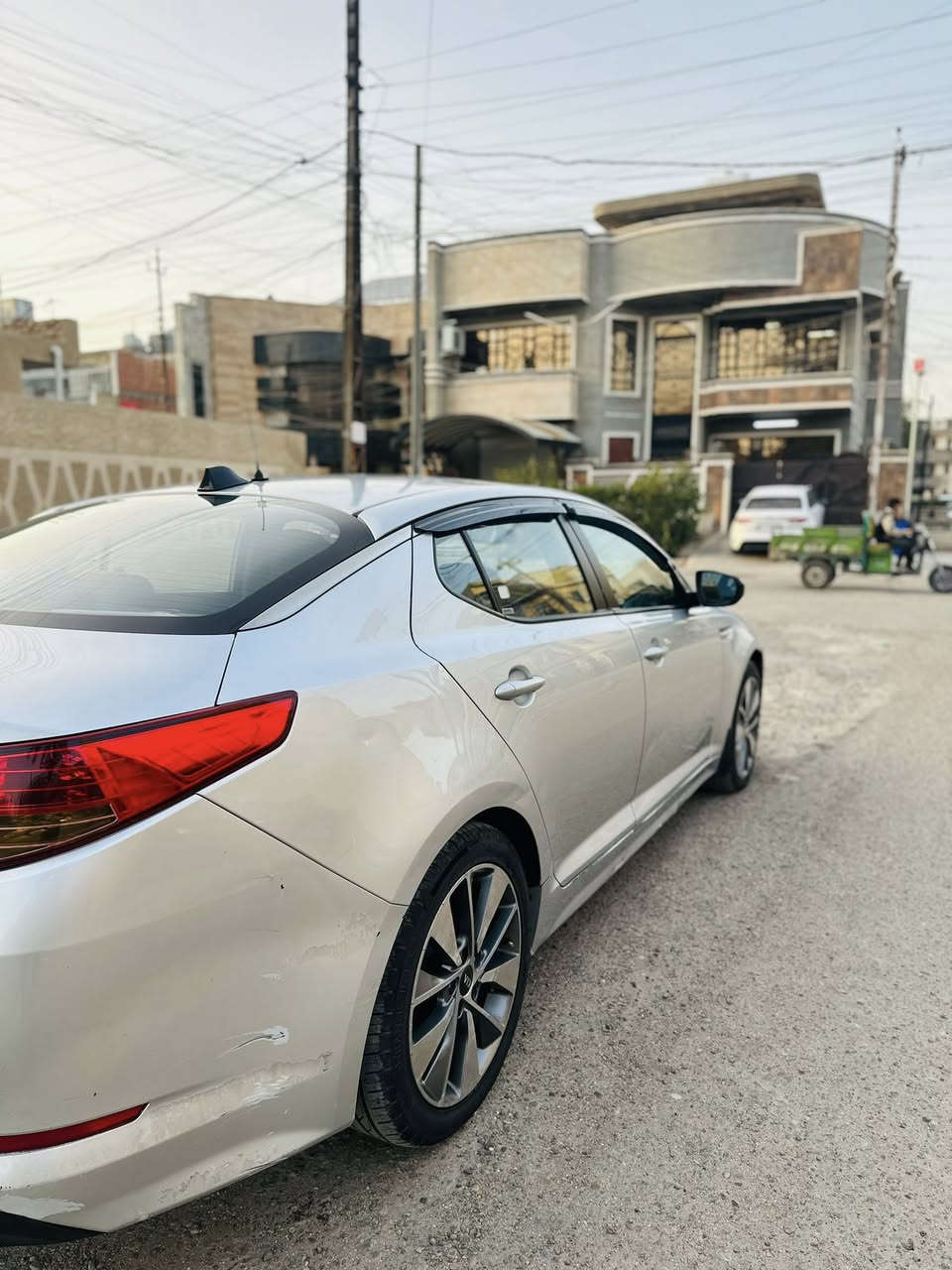 السلام عليكم
للبيع اوبتما ٢٠١١ وارد كوري 
مكينة ٢٠٠٠ دوش 
مبدل كير ومكينة جديدة مكفولة
بيها قطعة وحدة جاملغ السايق بارد فقط بدون قطرة صبغ سونارها موجود
مبدل منظومة تبريد كاملة 
والتبريد قطعتين 
 كشنات جلد والامامي بيها تدفئة بس لاغيها 
اشاير جانبية 
مري شفط 
تخم تاير وتخم دسكات اليوم شديتها 
شاشة وتحكمات ستيرن 
صدر امامي خلفي جديد 
شادلها زنون عالي نهار 
من الاخير السيارة كاملة مكملة تشغل ونروح نحول بأربيل 
مكاني بغداد العامرية 
السعر 105$
رقمي متواجد اتصال وواتساب 
***********
