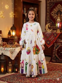 فستان كركيعان • ٧-٨ سنوات • قماش درجة أولى