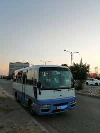 نيسان كوستر 2002 بدون صبغ سياره تحويل اصلي سنويه جديد 2030مكينه كير تب...