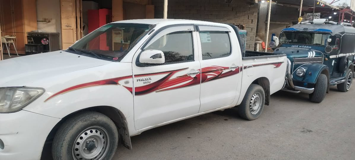 سياره بيكب دبل قماره ناصي موديل ٢٠٠٩ اوتماتيك  رقم أربيل للبيع  هذا رقمي *********** خناقين, ديالى
