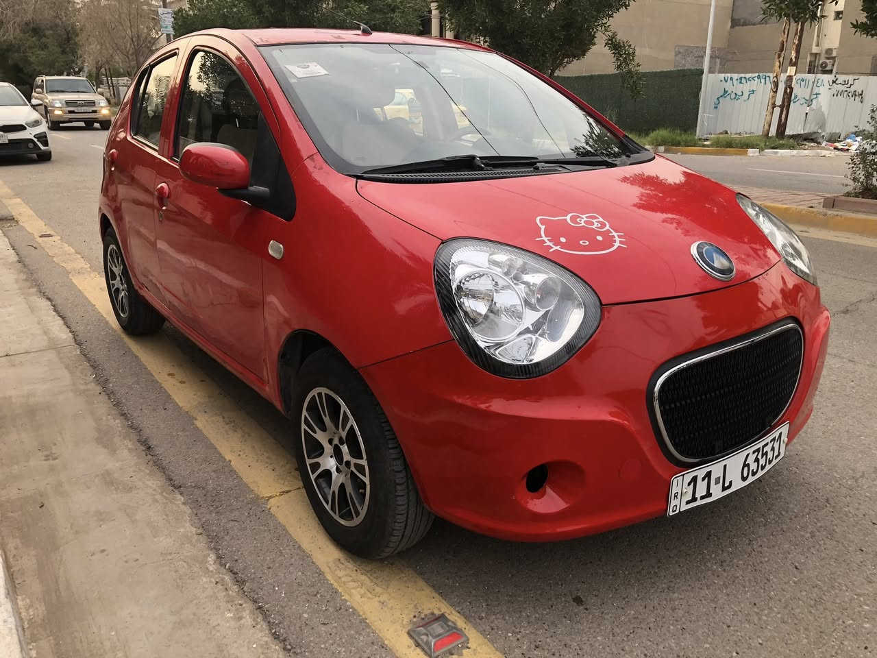 للبيع جيلي باندا موديل ٢٠١٣
ماشية 76 الف 
مكفوله كفاله عامه من الضربه والصبغ فقط بارد مقداد شبر حافة الجاملغ الامامي اثر دحجه 

السيارة حلوة ونظيفة استخدام نسائي 

كير ومكينه خير من الله

شاشة اندرويد 

كاميرا خلفية

رقم بغداد الدولي سنويه بسمي تحويل ثاني يوم 

العنوان بغداد حي العدل 

السعر ٥٢ ورقه وبيهه مجال للشراي 

للاستفسار ***********
