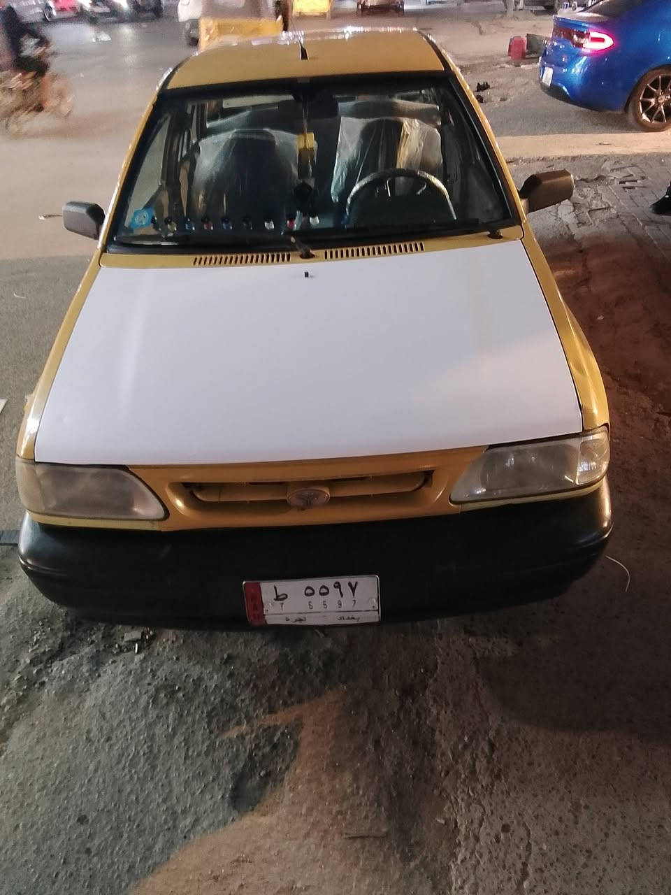 سايبة موديل 9مصفرة هية وغرامات بسمنة تحويل ثاني يوم  كير خير من الله مكينة بيهة بخار سيارة تبريد  ثلج تتفية شغالة دوشمة جديدة سعر 20 مكان بغداد حرية ***********
